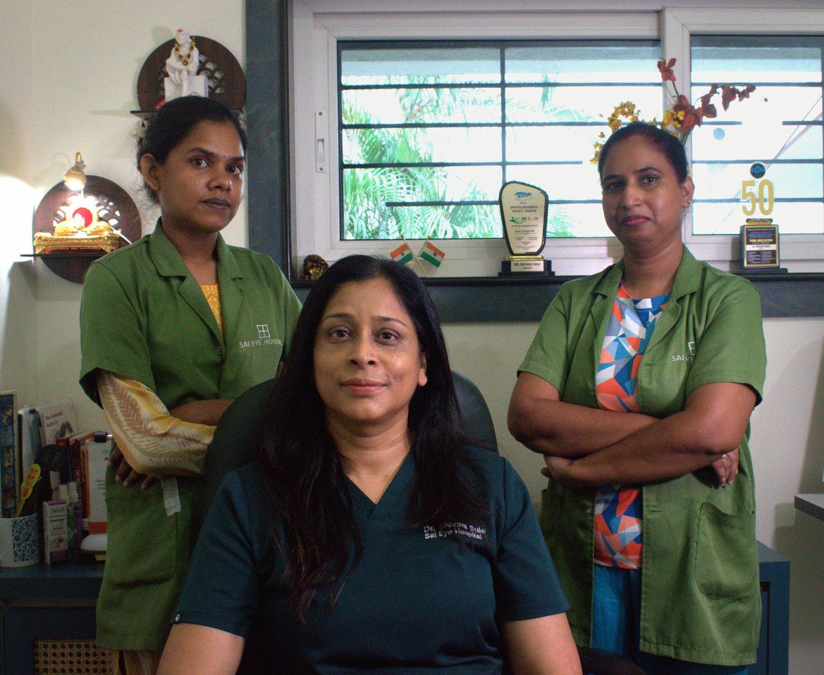 Eye care clinical team